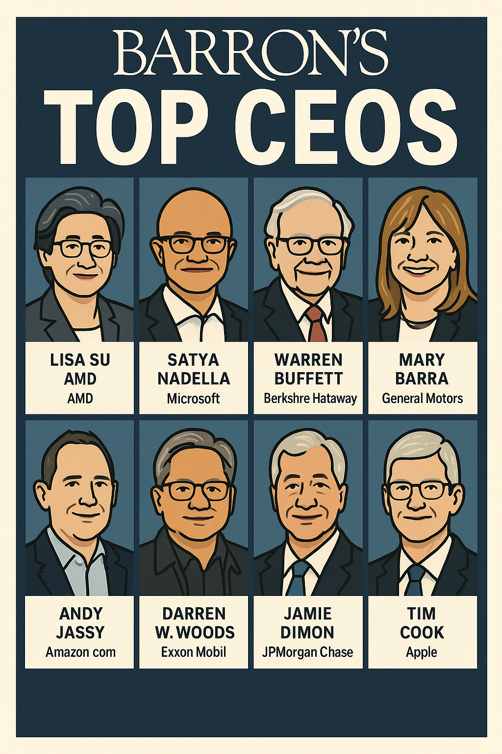 Barron's Top CEOs