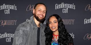 Steph and Ayesha Curry smiling together