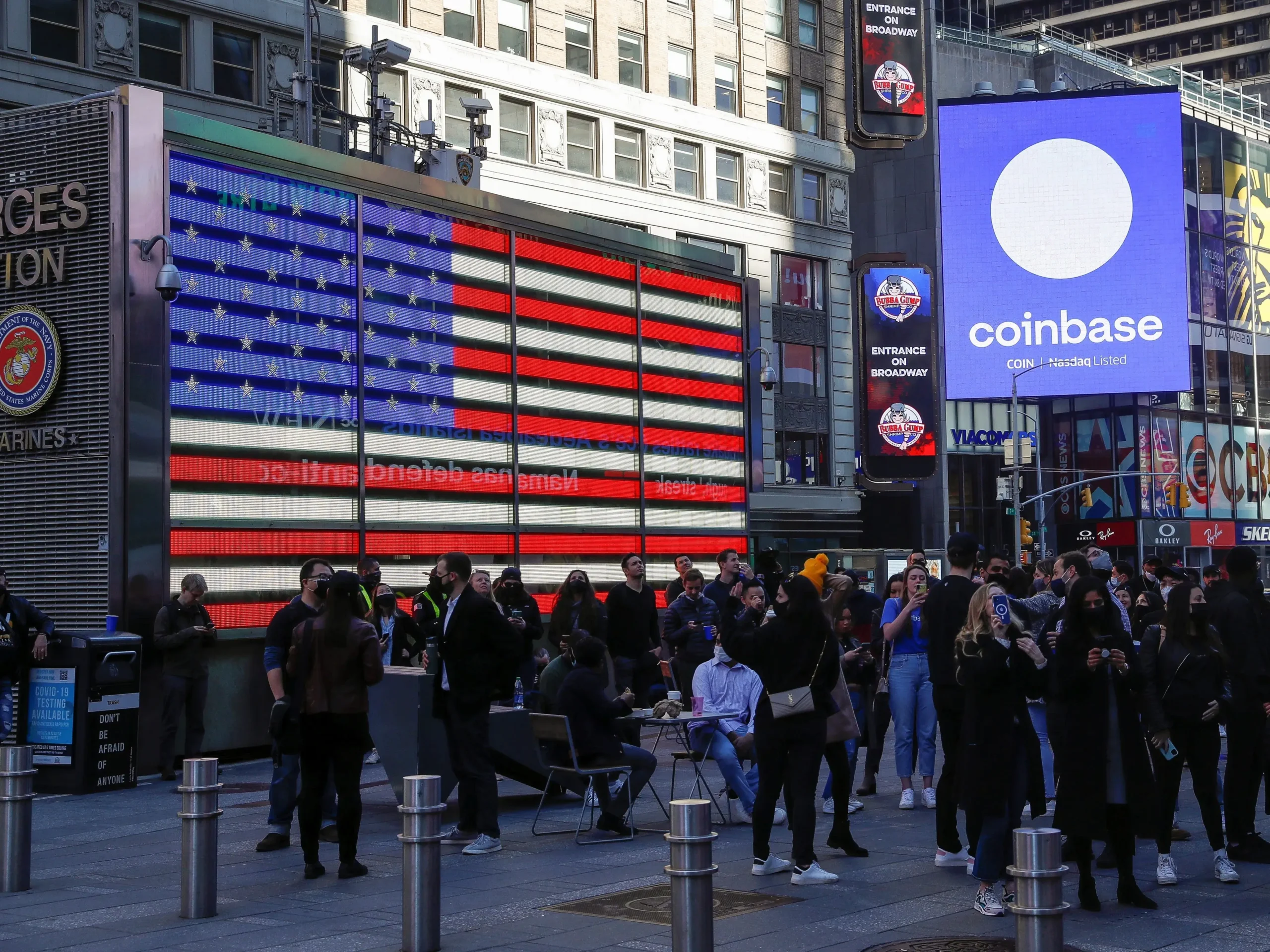 Donald Trump speaking about cryptocurrency legislation