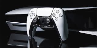 PS6 concept design with futuristic blue lighting