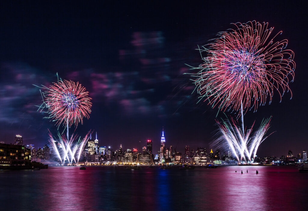 July 4th fireworks usa