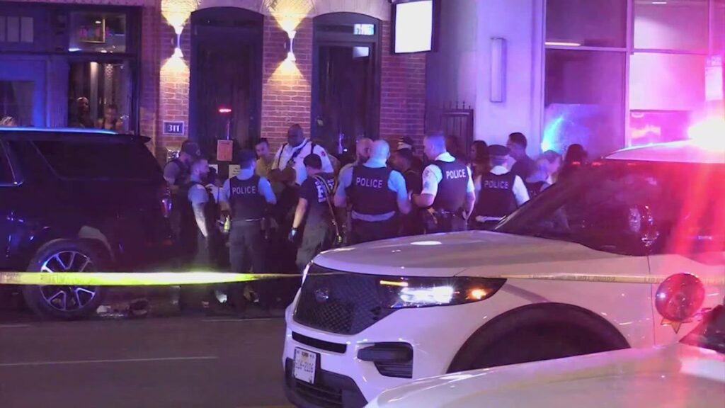 River North shooting, Chicago mass shooting, Mello Buckzz party shooting, Artis Lounge shooting, drive-by shooting Chicago, 4 dead 14 injured, Chicago gun violence
